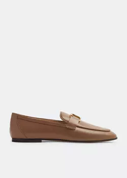 Лоферы Tod'S T Timeless, коричневый