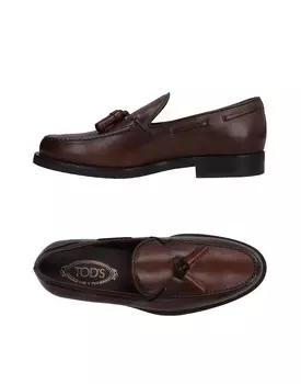 Лоферы Tod'S, темно-коричневый