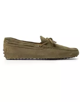 Лоферы Tod'S, темно-зеленый