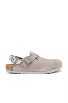 Лоферы Tokio с ремешком на пятке Birkenstock, цвет Stone Coin