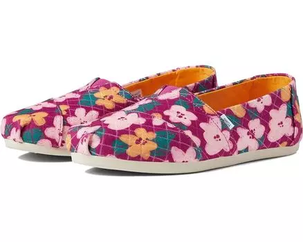 Лоферы TOMS Alpargata CloudBound, цвет Dark Fuchsia Repreve Blooms