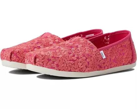 Лоферы TOMS Alpargata, цвет Fuchsia Rose