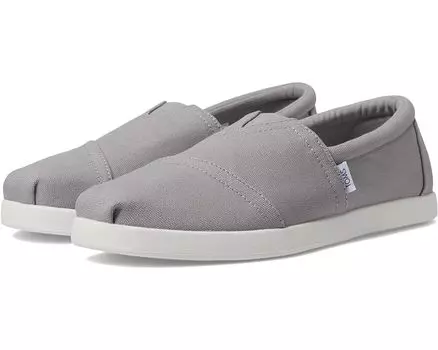 Лоферы TOMS Alpargata Forward Espadrille, цвет Drizzle Grey Recycled Cotton Canvas 1