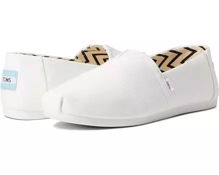 Лоферы TOMS Classic Alpargata, белый