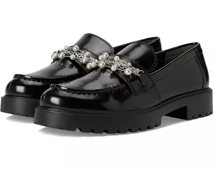 Лоферы Tory Burch Classic Embellished Lug Loafers, цвет Perfect Black