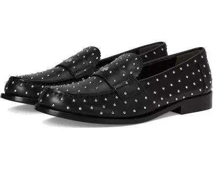 Лоферы Tory Burch Classic Stud Loafer, цвет Perfect Black/Silver