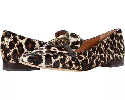Лоферы Tory Burch Metal Miller 15 mm Loafer, цвет Cream Leopard/Gold