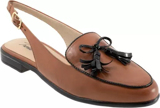 Лоферы Trotters Lillie, цвет Cognac/Black