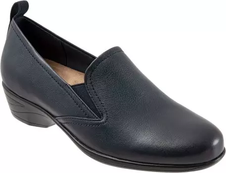 Лоферы Trotters Reggie, цвет Navy Leather
