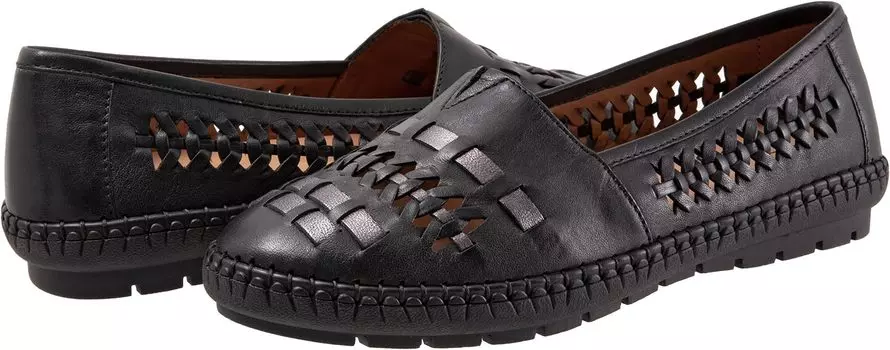 Лоферы Trotters Rory, цвет Black Platinum