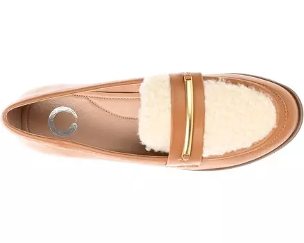 Лоферы Tru Comfort Foam Huntington Flat Journee Collection, тан
