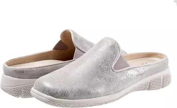Лоферы Uma Trotters, цвет Silver Metallic