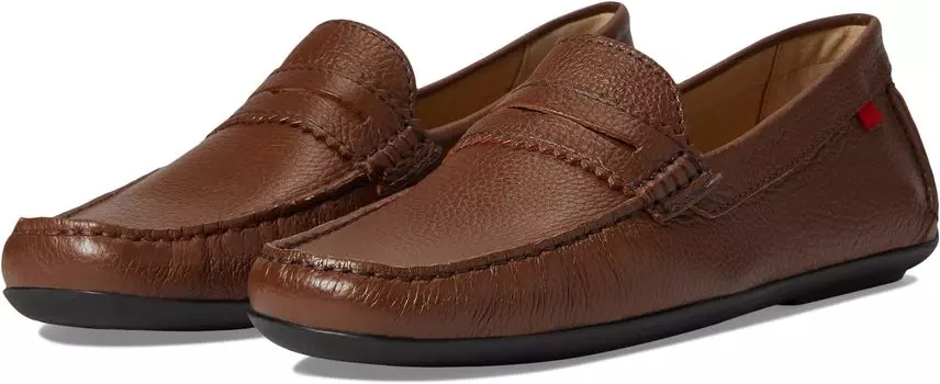 Лоферы Union Street 2 Marc Joseph New York, цвет Brown Grainy