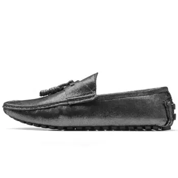 Лоферы унисекс серый Norvincy