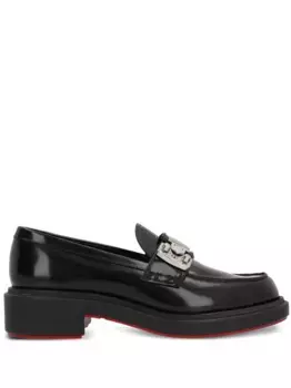 Лоферы Urban Moc Lock Christian Louboutin, черный