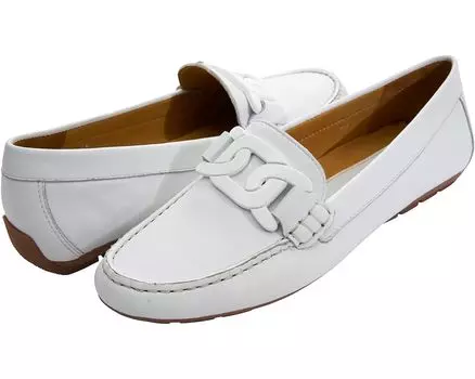 Лоферы Vaneli Aiker, цвет White Glove Nappa