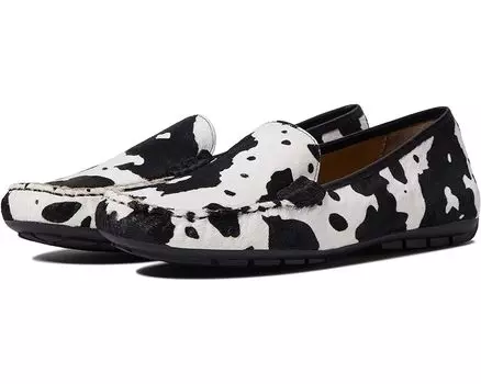 Лоферы Vaneli Albion, цвет Black/White Haircalf