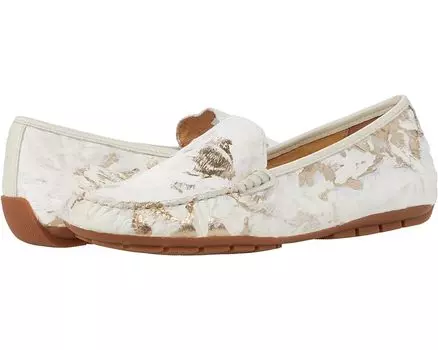 Лоферы Vaneli Albion, цвет Cream/Platino Glamour Hairy Calf