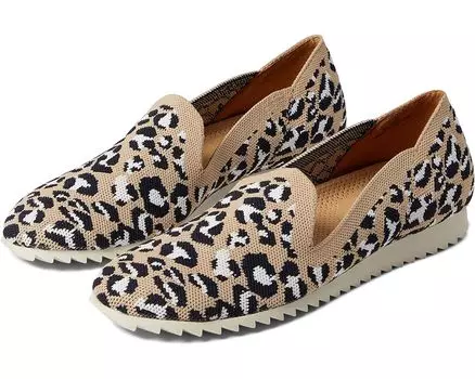 Лоферы Vaneli Verne, цвет Beige Leo Knit