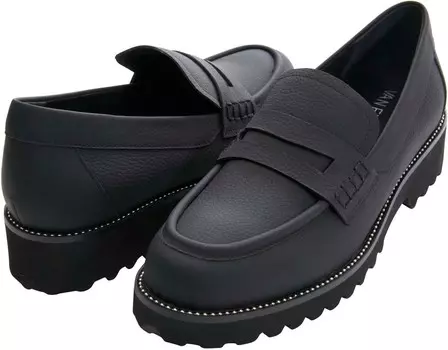 Лоферы Vaneli Zayna, цвет Black Milled Calf