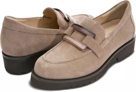 Лоферы Vaneli Zinta, цвет Military Waterproof Suede