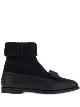 Лоферы Vara Bow Ferragamo, черный