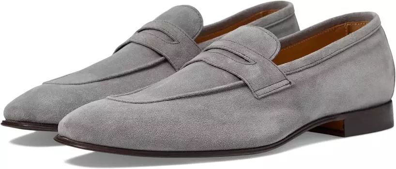 Лоферы Velour Penny Loafer Massimo Matteo, цвет Grigio