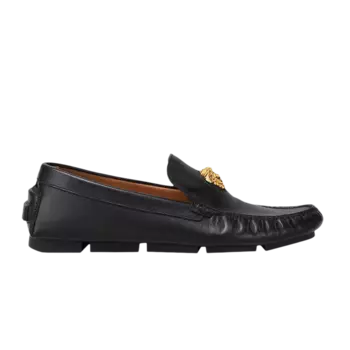 Лоферы Versace La Medusa Driver Loafer, черный