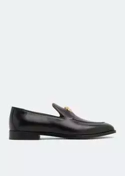 Лоферы VERSACE La Medusa loafers, черный