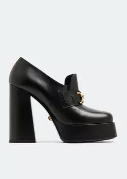 Лоферы VERSACE Medusa Aevitas loafers, черный