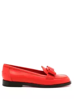 Лоферы Vivaldo с логотипом Ferragamo, красный