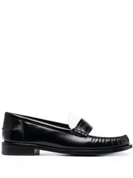Лоферы в двух тонах Ferragamo, черный