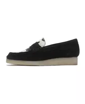Лоферы Wallabee Clarks, черный