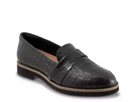 Лоферы Walsh Softwalk, Black Croc Print