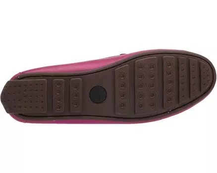 Лоферы Women's Leather Made in Brazil Kilt Detail Driver Moc Loafer Driver Club USA, розовая наппа