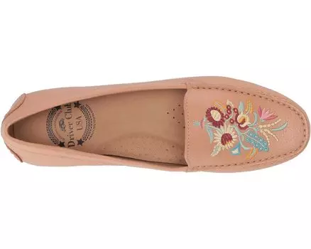 Лоферы Women's Leather Made in Brazil Nashville Loafer Driver Club USA, кремовый