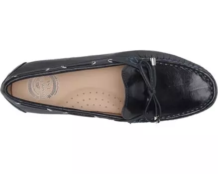 Лоферы Women's Leather Made in Brazil Natucket Driver Loafer Driver Club USA, нави