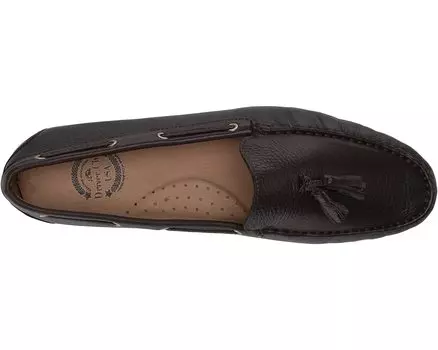 Лоферы Women's Leather Made in Brazil Tassle Driving Loafer Driver Club USA, коричневый