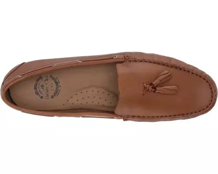 Лоферы Women's Leather Made in Brazil Tassle Driving Loafer Driver Club USA, серый