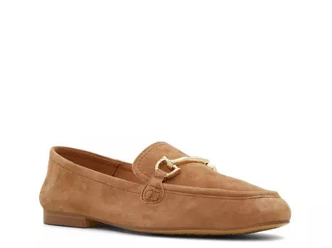 Лоферы замшевые Accolade Aldo, коньячный