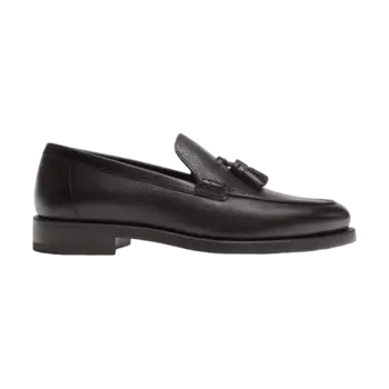 Лоферы Zara Leather Tassel, коричневый