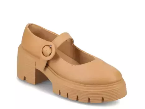 Лоферы Zarynn Mary Jane Loafer Journee Collection, цвет cognac