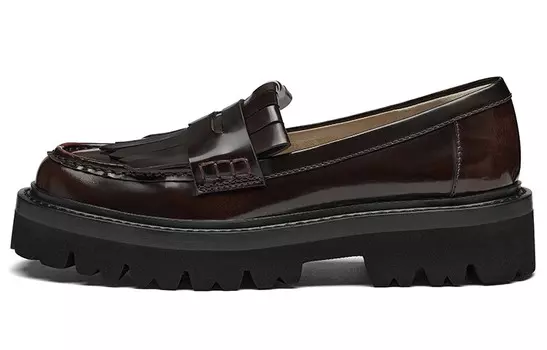 Лоферы женские 73Hours, коричневый