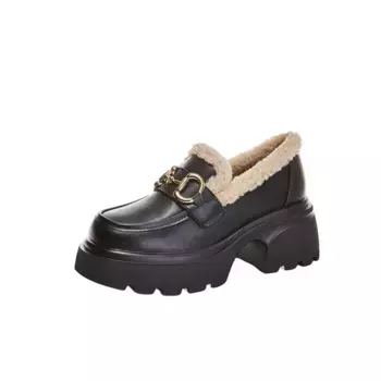 Лоферы женские Abcfjg, бежевый