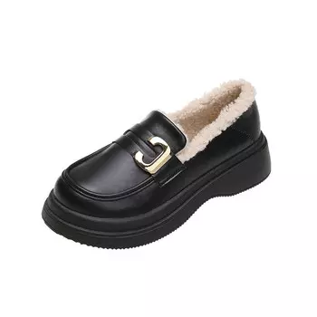 Лоферы женские Abcfjg, черный