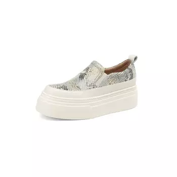 Лоферы женские Aiqinisha, белый