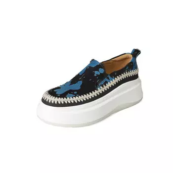 Лоферы женские Aiqinisha, синий