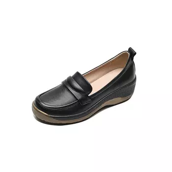 Лоферы женские Bai Shiting, бежевый