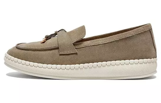 Лоферы женские Bata, хаки