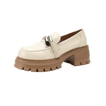 Лоферы женские белые D:Fuse Scandinavia